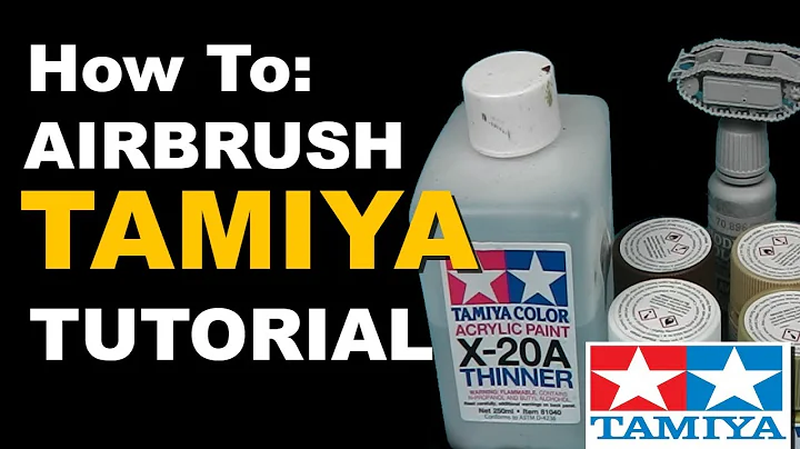 How to Airbrush Tamiya Acrylic Paints Tutorial