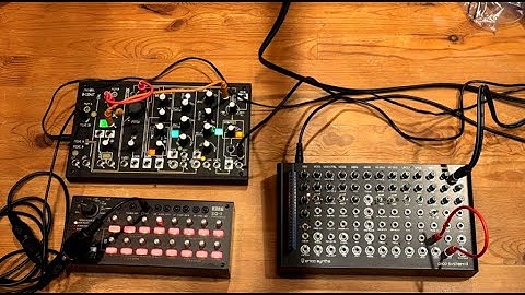 #jamuary2024 13 Make Noise 0-Coast & Erica Synths Pico System 3 - more Buchla-style fun