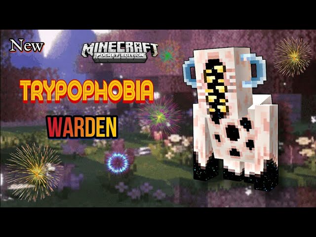 Trypophobia Warden Minecraft Mod