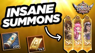 INSANE SUMMONS in [Mobile Legends: Adventure] Episode 3