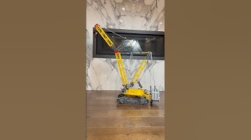 World’s LARGEST Lego Technic Set by size in terms of length and height. Lego Liebherr LR 13000