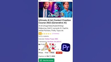 Ultimate AI Art Content Creation Course 2023 (Generative AI) #freeudemycourses #aiart #korshub