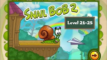 Gameplay Snail Bob 2 level 21-25