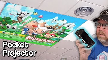 Phone-Sized Projector is Impressive! AKASO WT50 Mini Projector