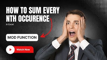 How to Sum every Nth Value in Excel