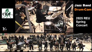 DRUM-CAM:  2025 Rodriguez HS Jazz Band, Spring Concert