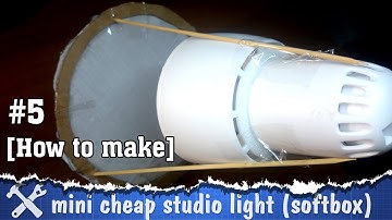 The cheapest DIY SoftBox (studio light)