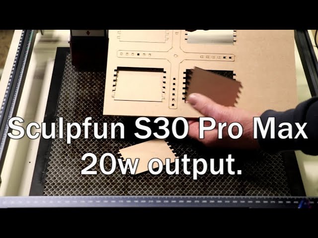 Sculpfun S30 Pro Max 20W Laser Engraver with Automatic Air-Assist System OS6678EU