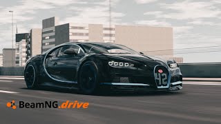 Bugatti Chiron 0-400-0 Kmh Beamng.drive Cinematic Montage 1440P