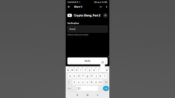 Crypto Slang. Part 2 BLUM Video code