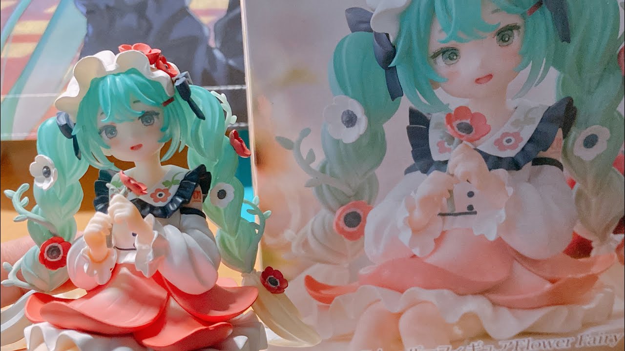 初音ミク ぬーどるストッパーフィギュア Flower アネモネ　24個 アネモネをモチーフした『初音ミク』がぬーどるストッパー