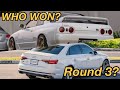 THE GREAT REMATCH!! IRONSHORE DRAG RACING!! R32 GTR VS AUDI S4