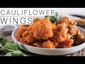 Buffalo CAULIFLOWER WINGS | Vegan Ranch Dip | VEGAN Buffalo Sauce | Cauliflower Bites | The Edgy Veg