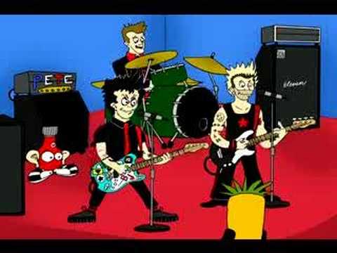 Green Day cartoon/ Itsy Bitsy Spider - YouTube