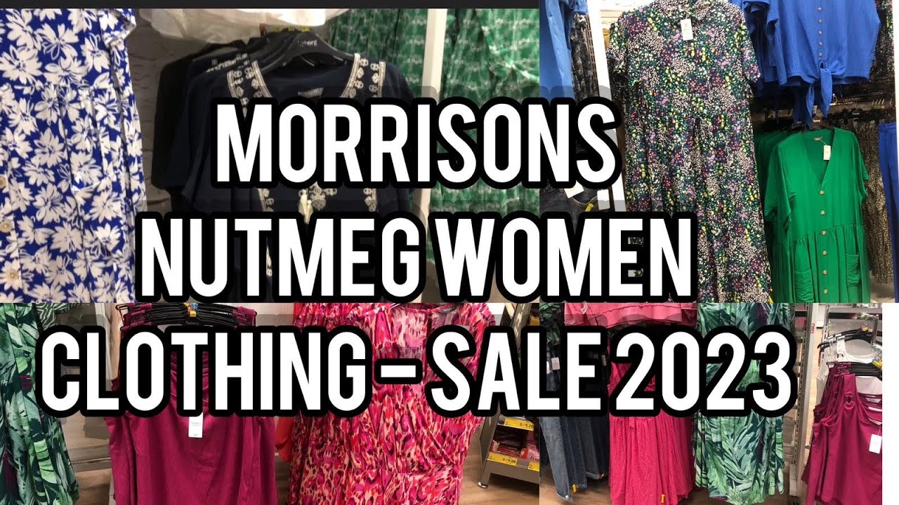 Morrisons Nutmeg Women Clothing - Sale August 2023 // Morrisons come shop  with Me 