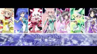 Video thumbnail of "Xtreme Vibes (ENGLISH VER.)【7人合唱】 SENKI ZESSHOU SYMPHOGEAR XV"