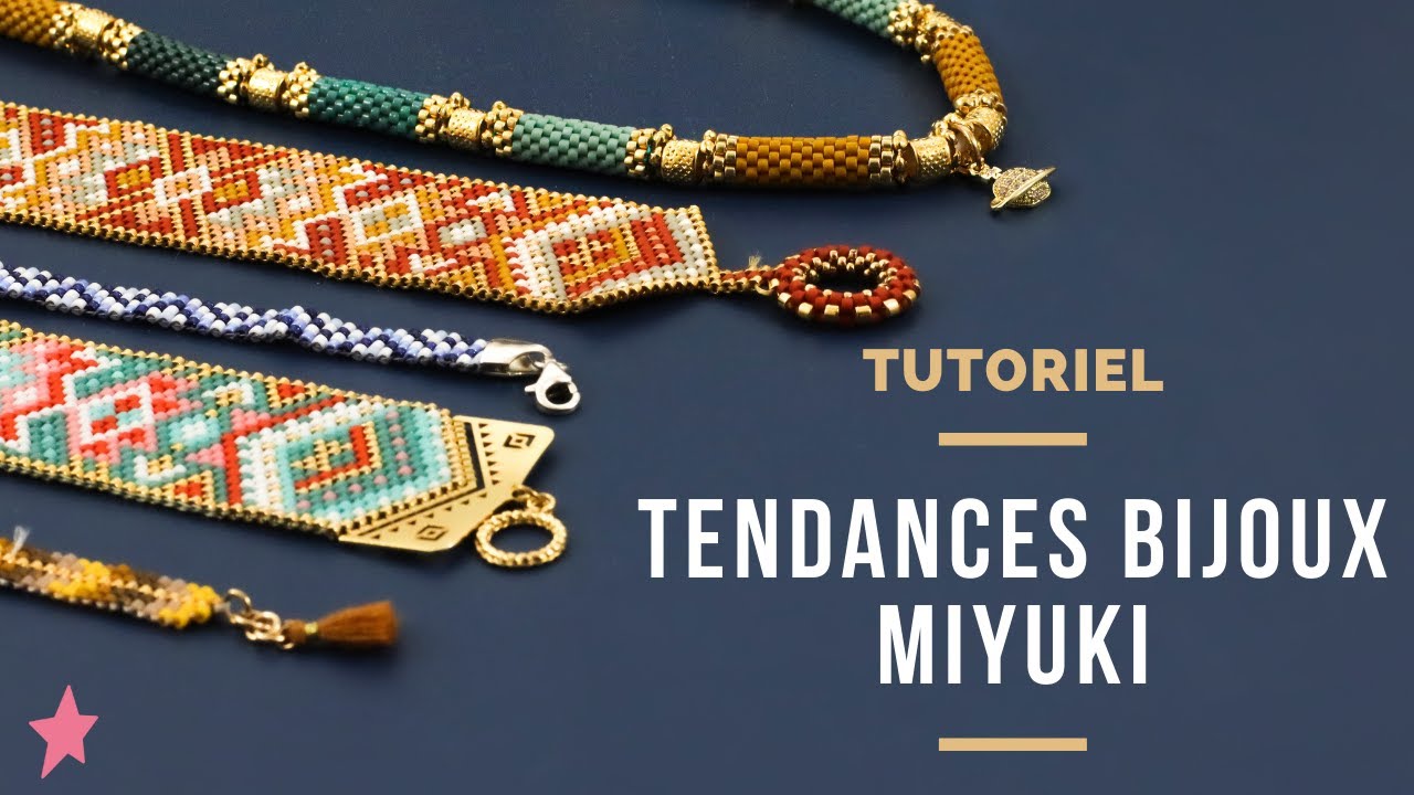 TUTORIEL  Tendances Bijoux DIY Tissage de Perles 2021-2022 