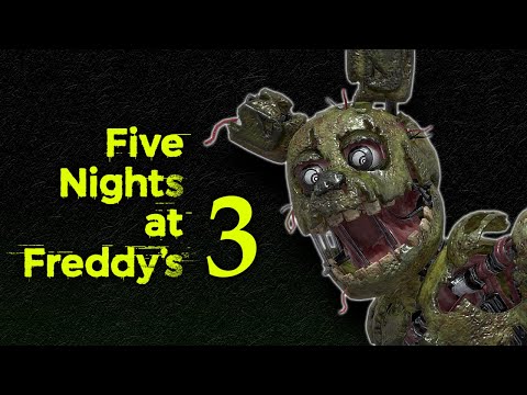 SPRINGTRAP FOUND ME HIDING IN THE VENTS FROM THE PHANTOM ANIMATRONICS.