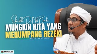 Syeikh Dr Nik Bakri Nik Mat - Mungkin Kita Yang Menumpang Rezeki Anak Kita