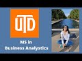 A new beginning | MS in Business Analytics program (UTD) | imTalk#1