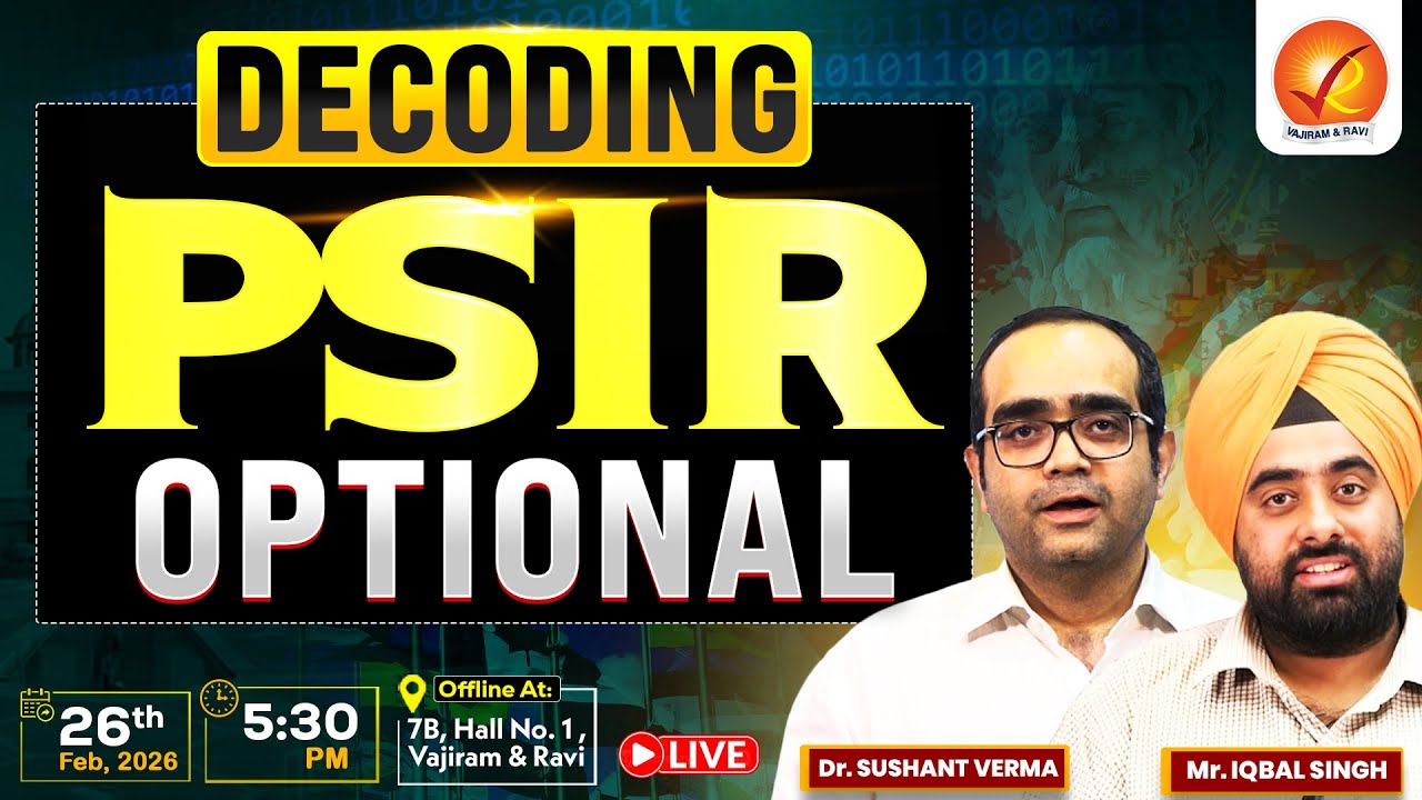 PSIR Optional Strategy | How to Score 300+ in UPSC Mains | Vajiram & Ravi
