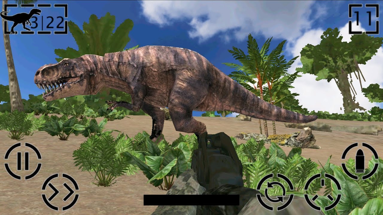 Dinosaur Hunter Survival Game (Dinosaur Games) Android Gameplay #6 HD 