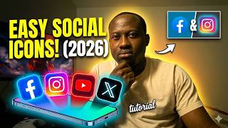 Create Custom Social Media Icons in 3 Minutes