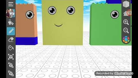 numberblocks 5 to 105 draw bricks