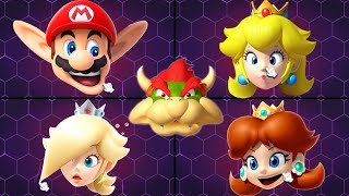 Мульт Mario Party Superstars Minigames Mario Vs Peach Vs Rosalina Vs Daisy Master Difficulty