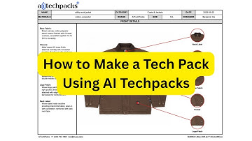 How to Make a Tech Pack with AI (Step by Step Tutorial)