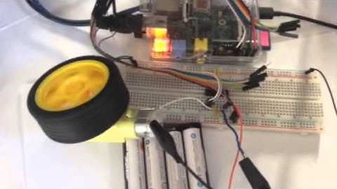 【柯博文老師】Raspberry 藍樹莓派專案 -樹莓派控制馬達旋轉