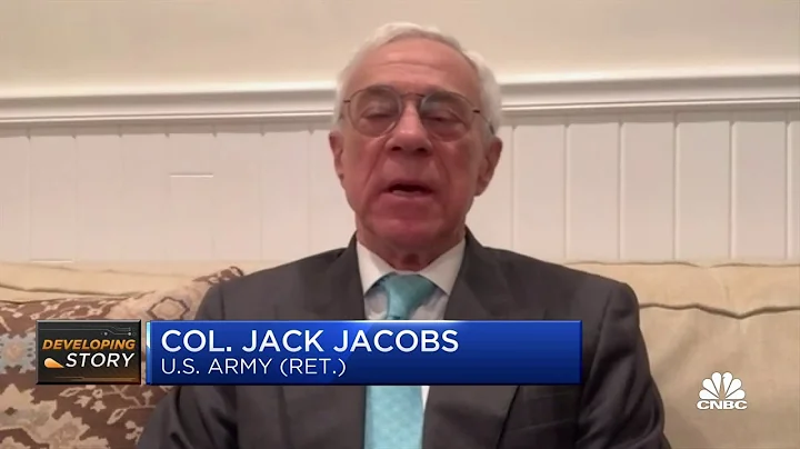 This is a marathon, not a sprint, says Col. Jack J...