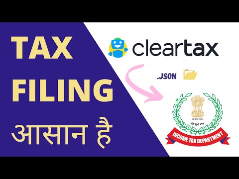 Easy ITR filing procedure with CLEARTAX and Income Tax India New portal.