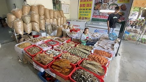 Chợ Hải Sản Khô Cửa Lò - Hải Sản Cửa Lò - Ẩm Thực Cửa Lò