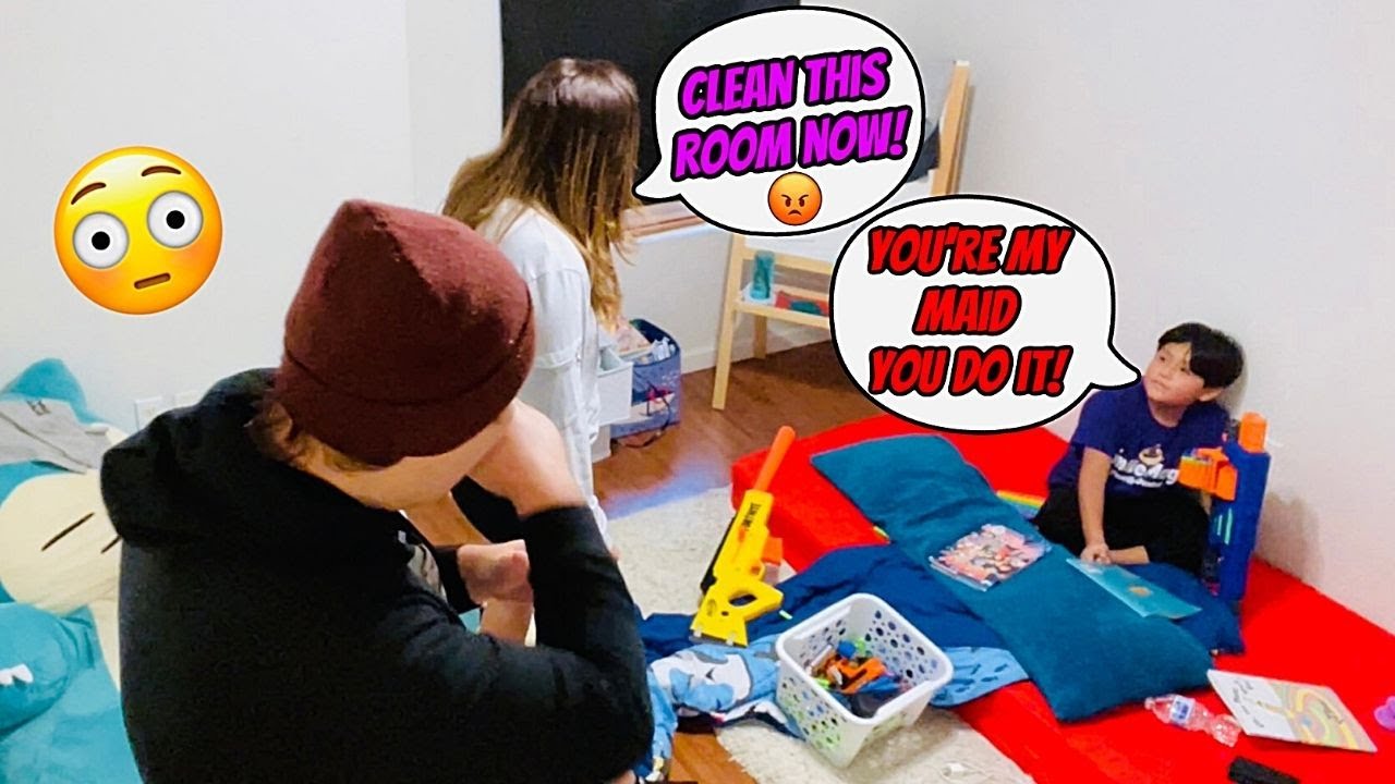 Calling My Mom My Maid Prank! Im Grounded For Life...