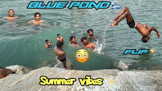 This is Better than waterpark 😎🌊 || Blue pond Ranchi tourist places in Ranchi ♥️