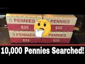 10,000 Pennies Searched - What Did We Find?