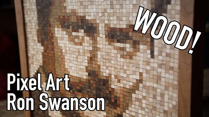 Pixel Art Portrait - Ron Swanson - My Finishing Te...