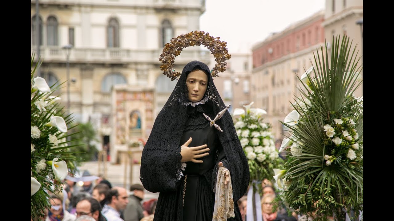 Bari, Processione Madonna Addolorata - Venerdì 26 Marzo 2021