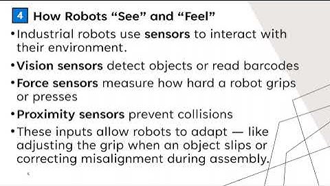 How Industrial Robots Work