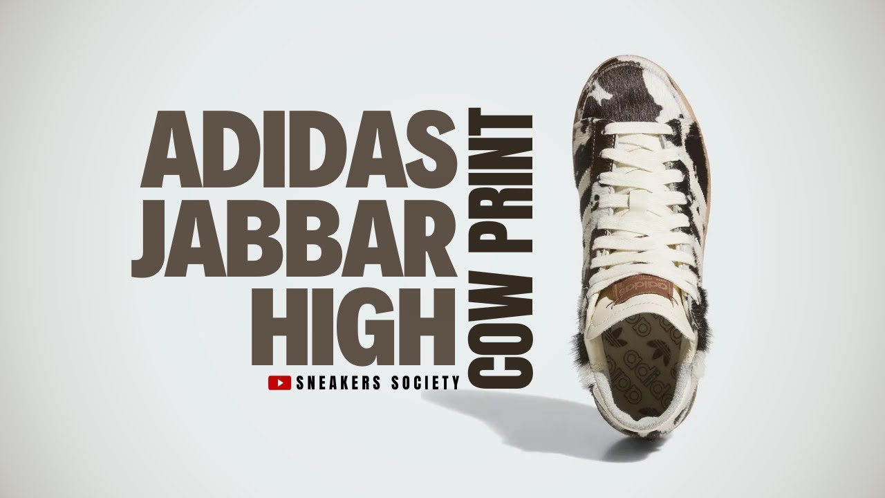 COW PRINT 2025 adidas Jabbar Hi | DETAILED LOOK + PRICE COW PRINT 2025 adidas Jabbar Hi | DETAILED LOOK + PRICE