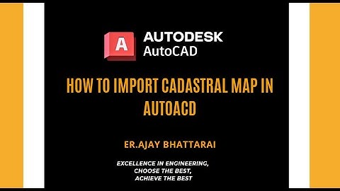 How to Import Cadastral Maps into AutoCAD | Scale Setup & Area Calculation Explained