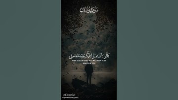 سورة يوسف #اكسبلور #المصحف