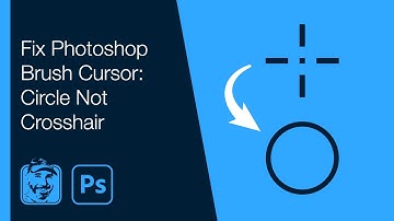 Fix Photoshop Brush Cursor: Circle Not Crosshair