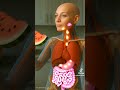 a human eating melon #viralshorts