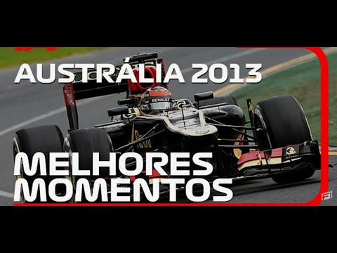 F1 2013 GP DA AUSTRÁLIA MELHORES MOMENTOS (GLOBO)