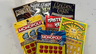 130 Scratch Off Ticket Session The Ups and Downs of Idaho Lottery