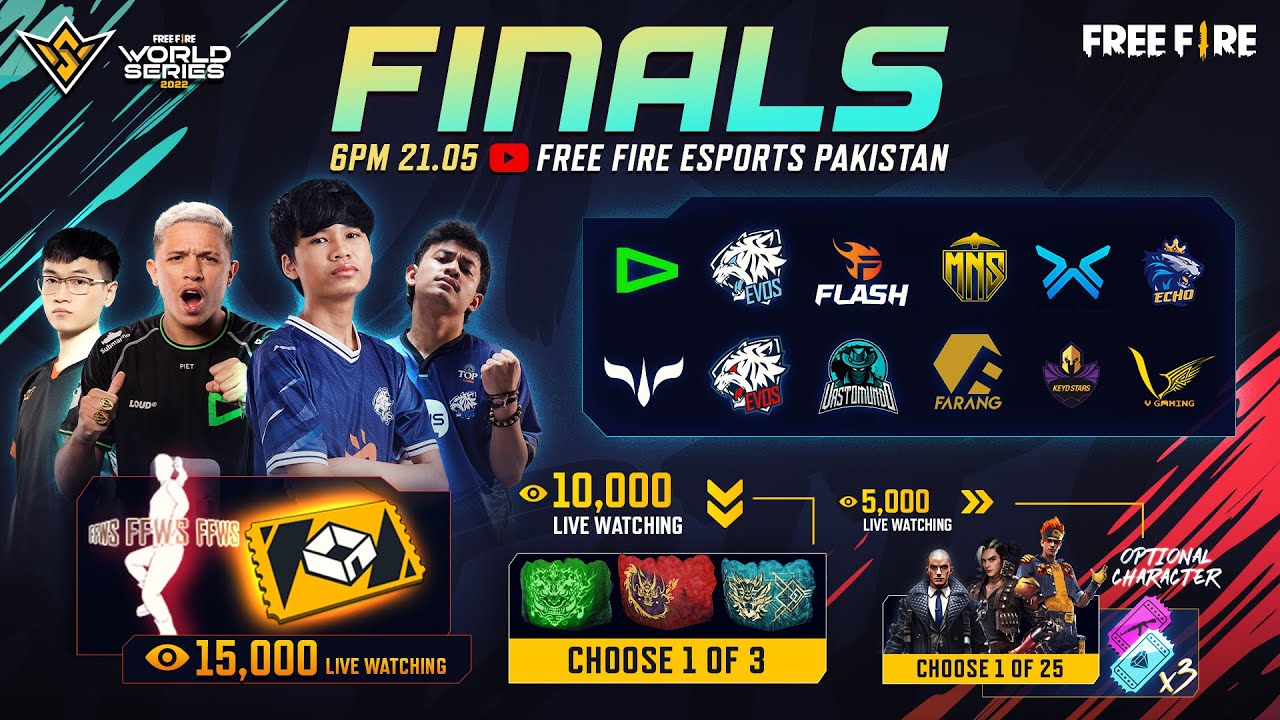 PK Free Fire World Series 2022 Sentosa Finals