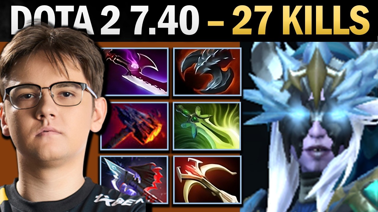 Drow Ranger Pro Carry with 27 Kills and Pike - Gameplay Dota 2