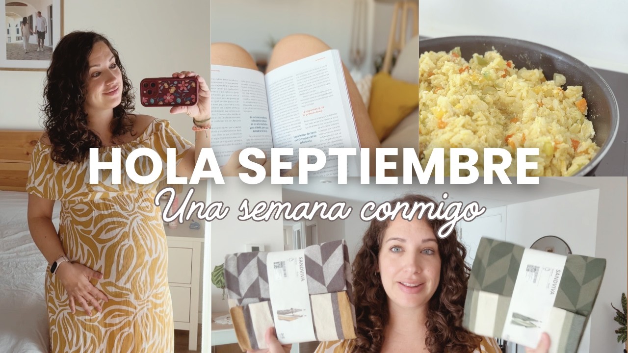 Hola septiembre 👋🏻  Monitores, maquillaje actual, compras Ikea, semana 40 y con altibajos😮‍💨
